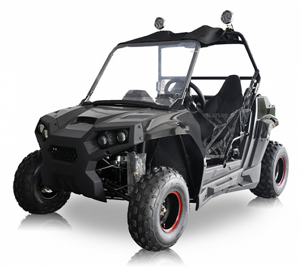 NEW BMS Avenger 150cc UTV Utility Go Kart +Windshield, Roof! Automatic