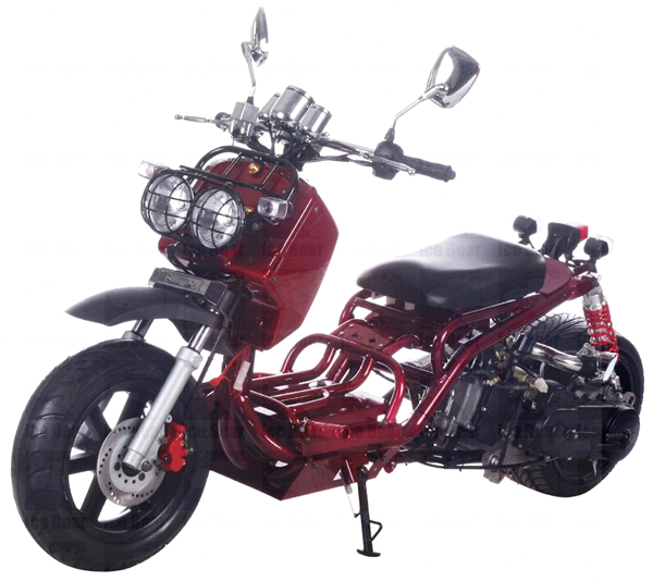 FREE SHIP New MADDOG 49cc FULL SIZE Motor Bike Gas Scooter Moped Street Legal eBay